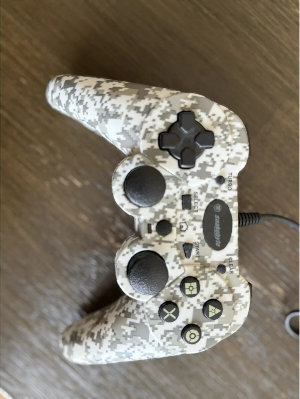 Snakebyte SB01426 PS3 Wired USB Controller Digital Camo PlayStation 3 Tested